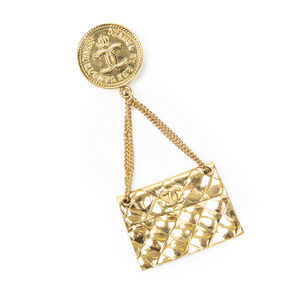 Chanel Bag Motif Brooch Pin